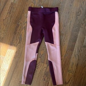Fabletics Color-Block Leggings (size L)